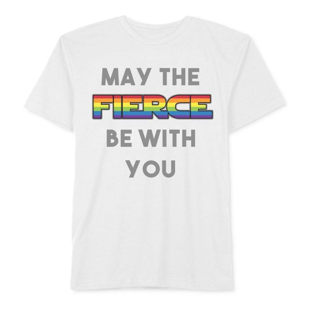 Jem Mens May The Fierce Be With You Graphic T-Shirt, NWT